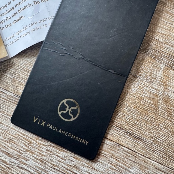 NWT ViX PAULA HERMANNY Imani Firenze Bikini Bottoms Small Hot Pants Buttons NEW - Picture 3 of 10